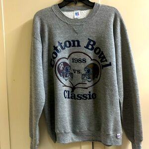 Vintage Cotton Bowl Classic Sweatshirt Texas A&M vs Notre Dame unisex